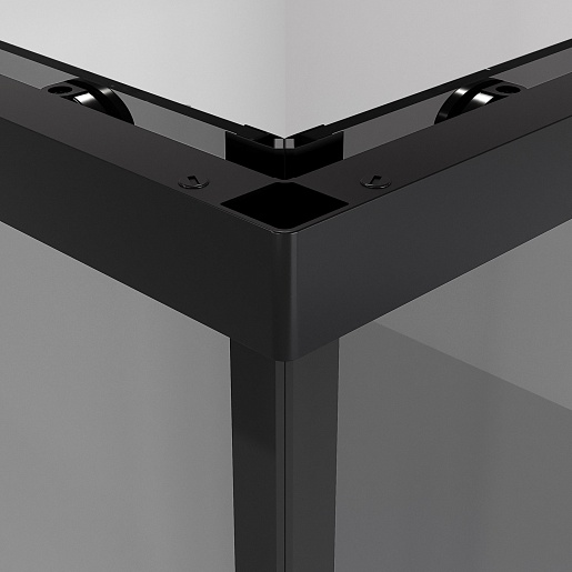 Niagara Душевой уголок Nova 100x100 NG-2830-34BLACK – фотография-8